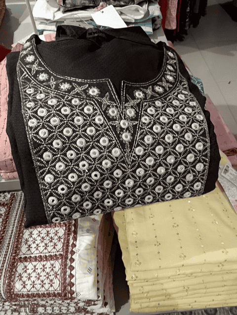 light grey rayon dobby kurta - 21369680 - Zoom Image - 0