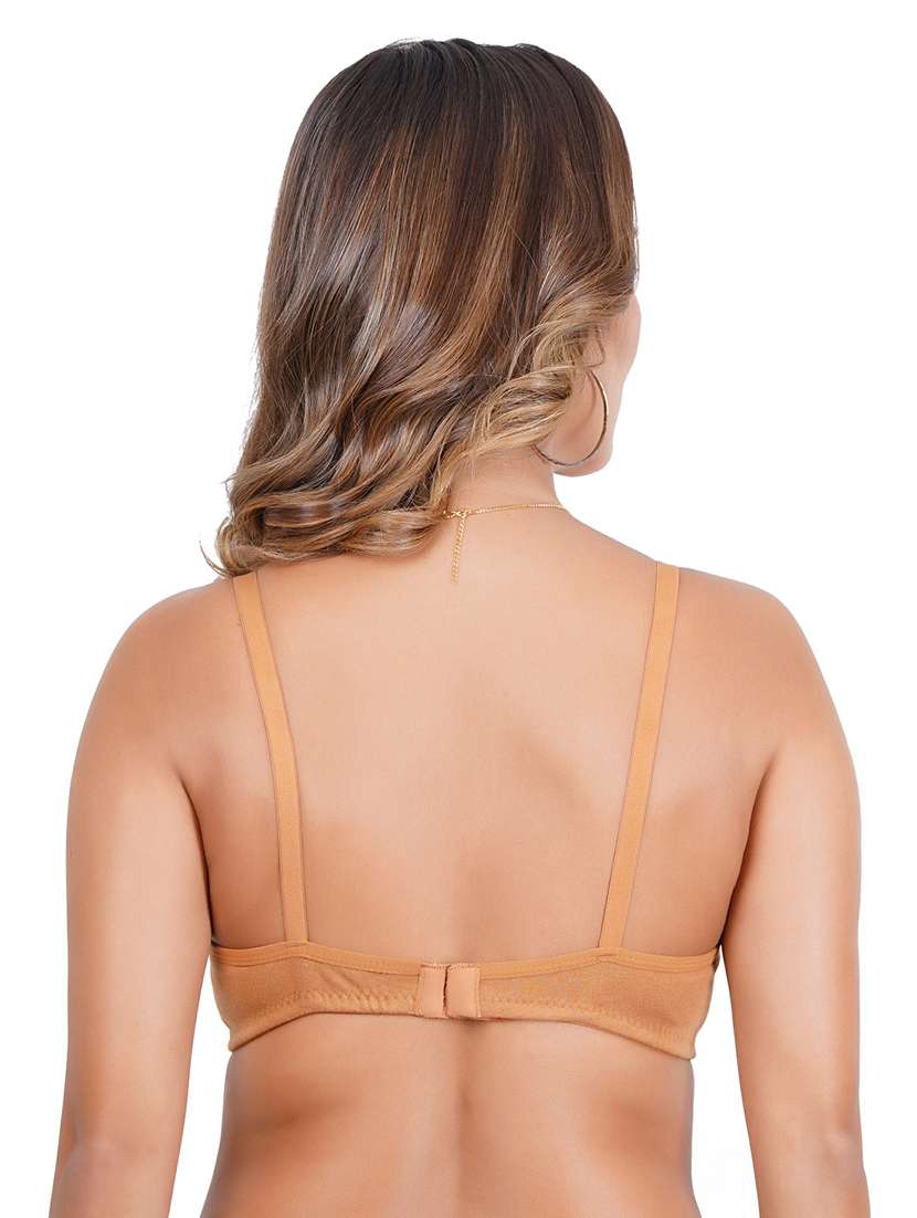 women pack of 2 solid regular bra - 21369920 - Standard Image - 3