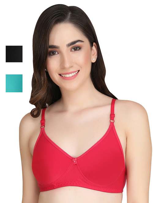 women's pack of 3 bra combo - 21369924 -  Standard Image - 0
