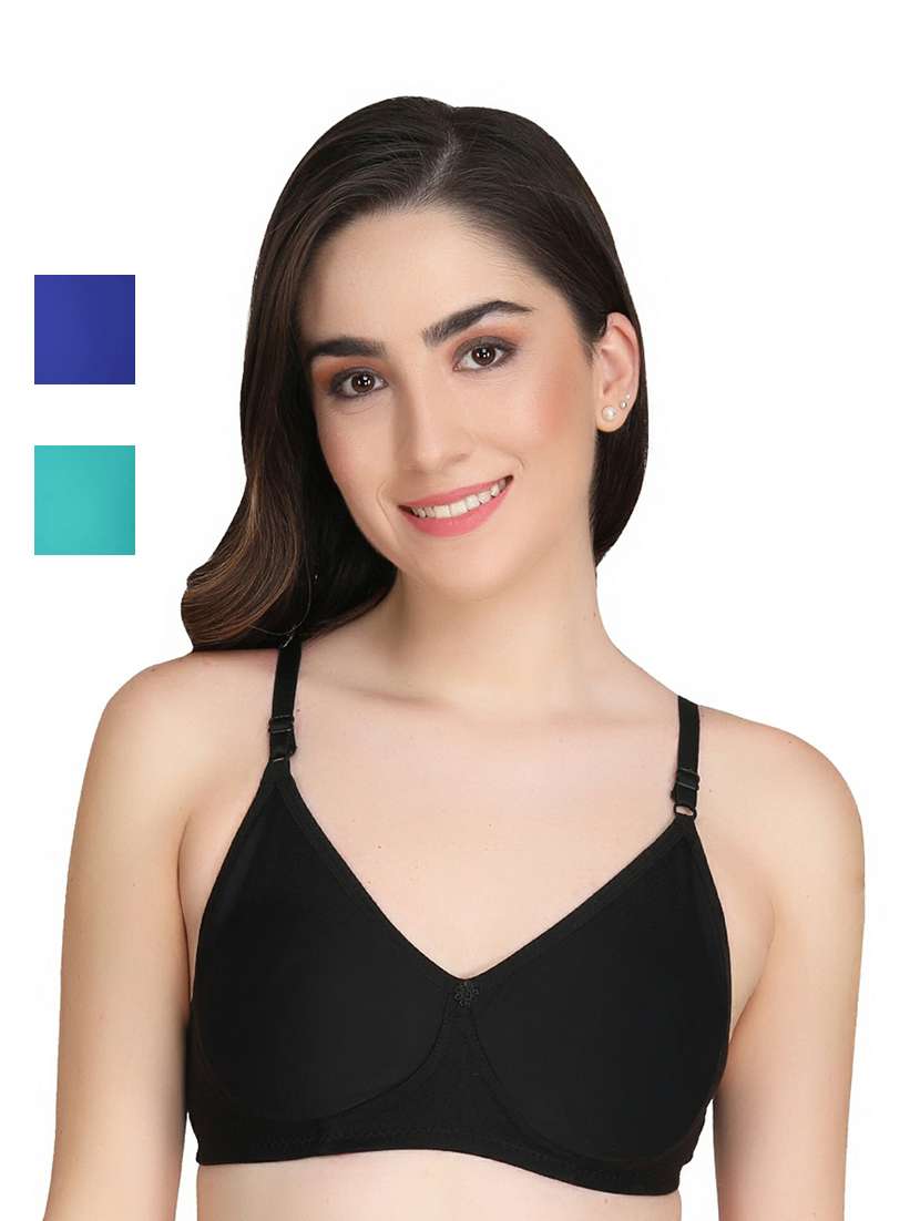 women's pack of 3 bra combo - 21369927 - Zoom Image - 0