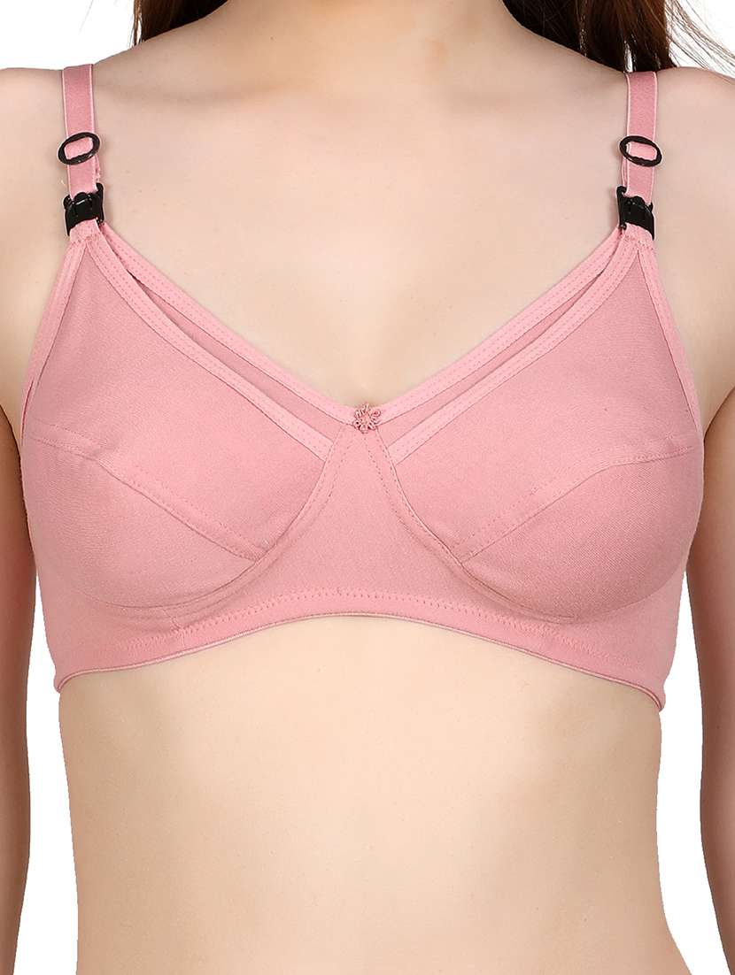 women solid maternity bra - 21369960 -  Standard Image - 3