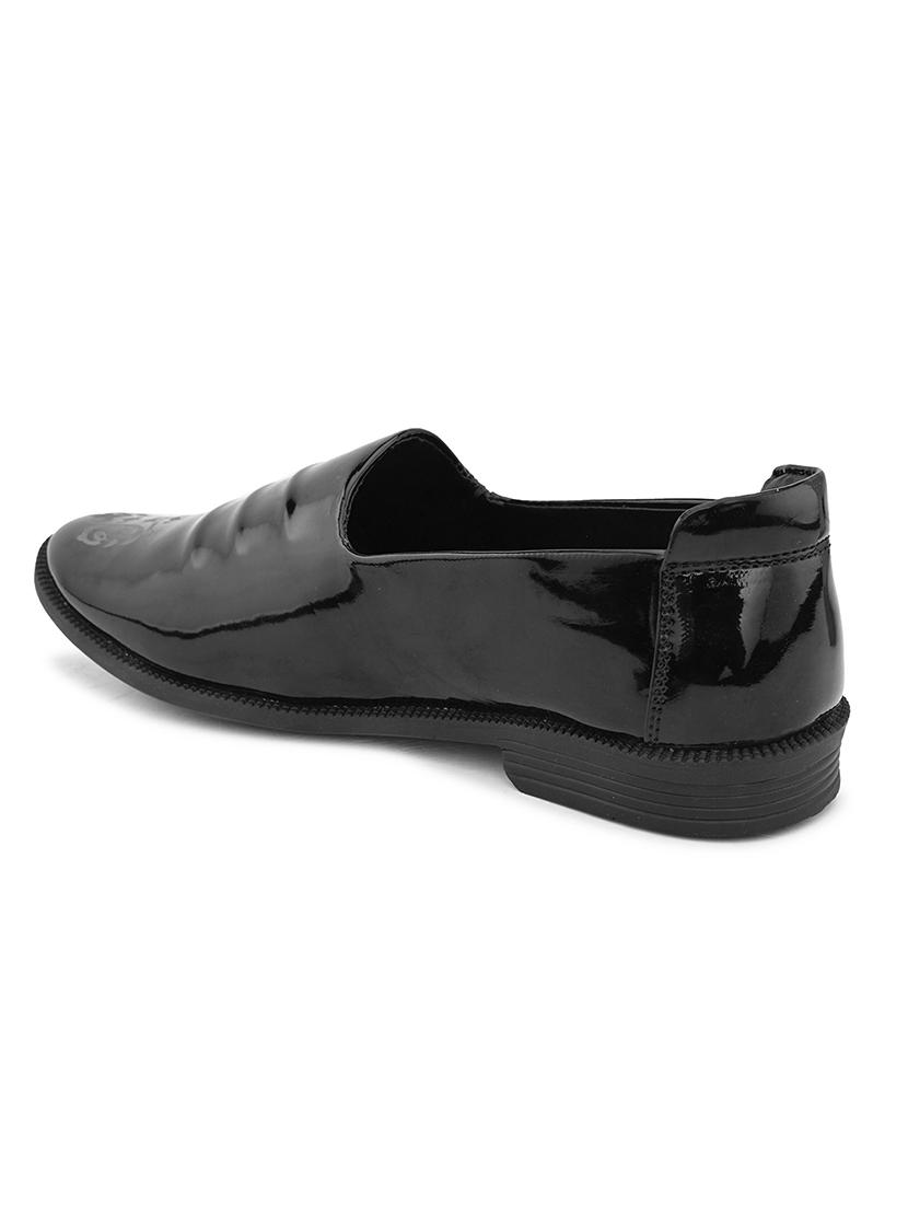 men black slip on loafer - 21370030 - Standard Image - 3