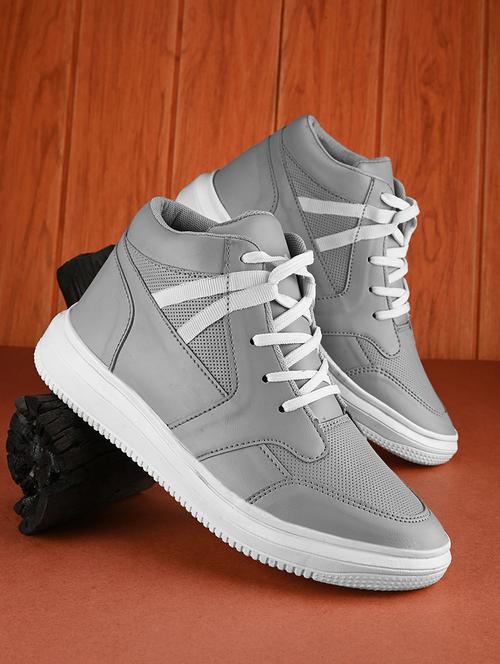 men grey lace up shoe - 21370042 -  Standard Image - 0