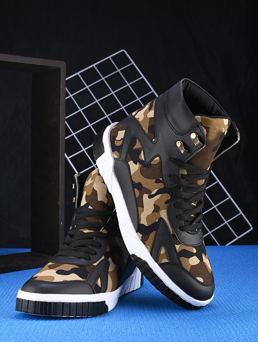 men olive lace up shoe - 21370065 - Zoom Image - 0