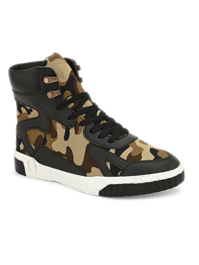men olive lace up shoe - 21370065 - Standard Image - 3
