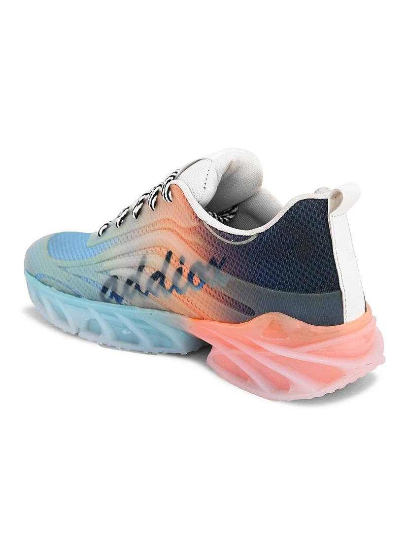 men multi colored lace up sneaker - 21370082 - Standard Image - 3