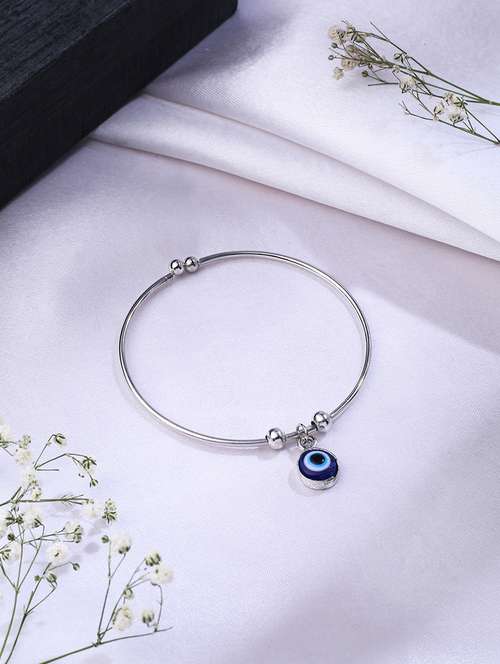 evil eye bracelet rakhi set - 21370156 - Standard Image - 0