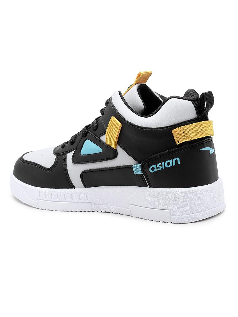 grey synthetic lace up sneakers - 21371395 - Standard Image - 3
