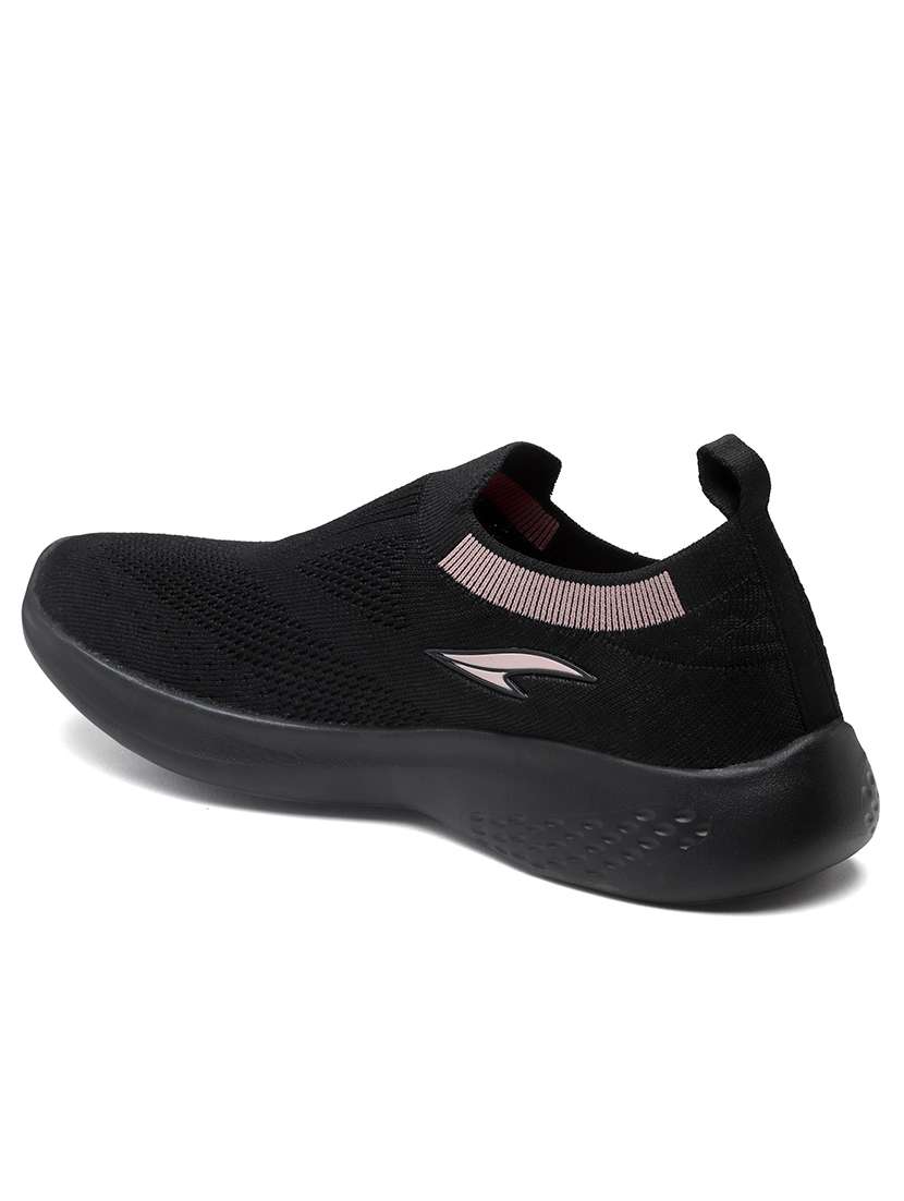 men black solid sports shoe - 21371398 -  Standard Image - 3