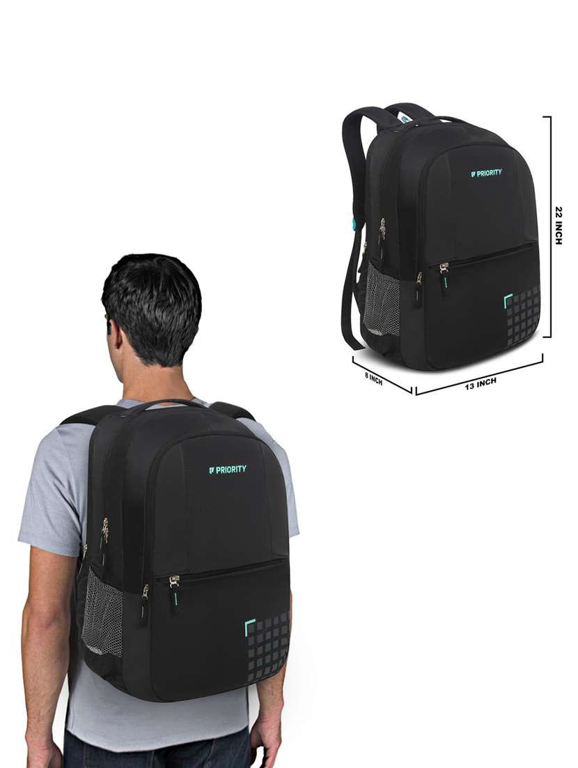 black back pack - 21371678 -  Standard Image - 5