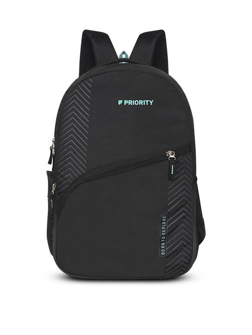 men black solid backpacks - 21371680 - Standard Image - 0