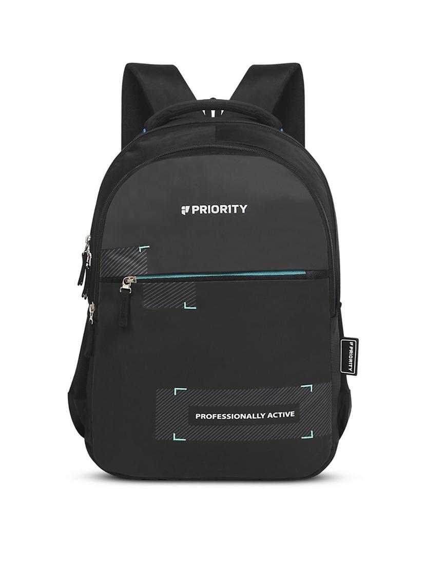 black polyester backpack - 21371695 - Zoom Image - 0