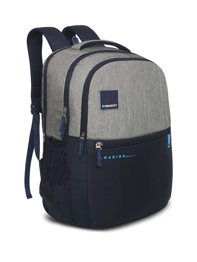 men navy blue solid backpacks - 21371703 -  Standard Image - 3