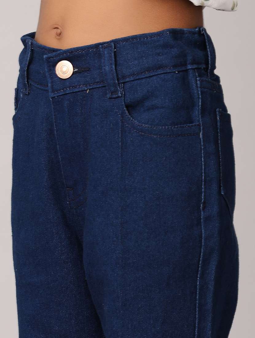 girls solid bootcut jeans - 21371991 - Standard Image - 5