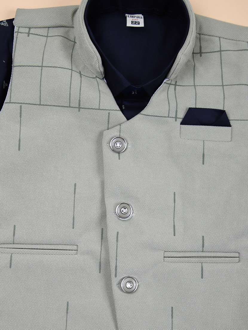 boys printed shirt & shorts set - 21372051 -  Standard Image - 3