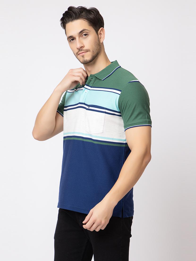 men short sleeves polo neck t-shirt - 21372312 -  Zoom Image - 0