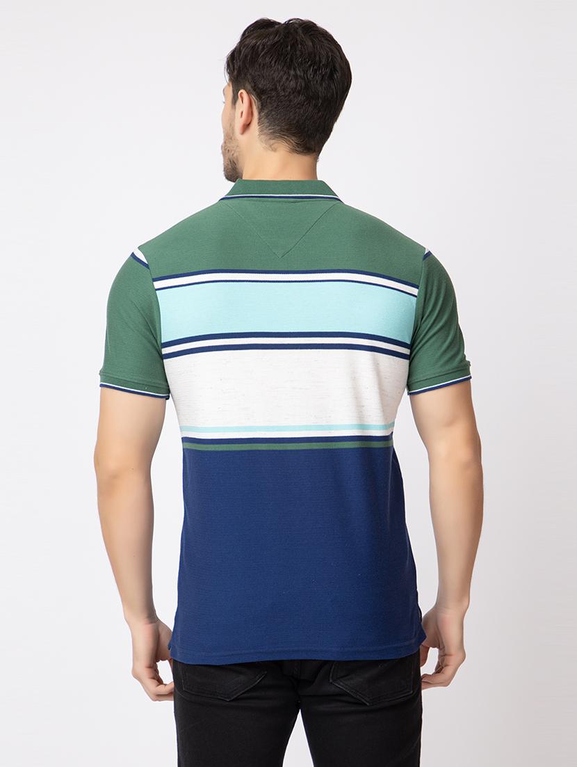 men short sleeves polo neck t-shirt - 21372312 - Standard Image - 3