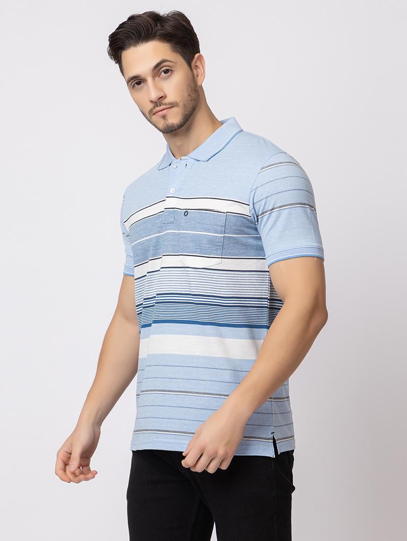 men short sleeves polo neck t-shirt - 21372315 - Zoom Image - 0