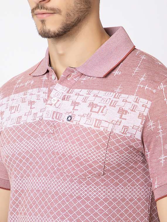 men short sleeves polo neck t-shirt - 21372317 - Standard Image - 5