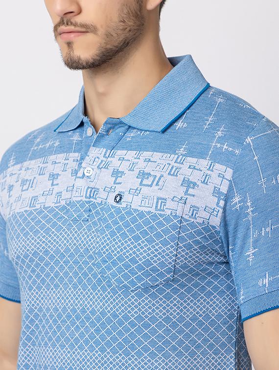 men short sleeves polo neck t-shirt - 21372318 - Standard Image - 5