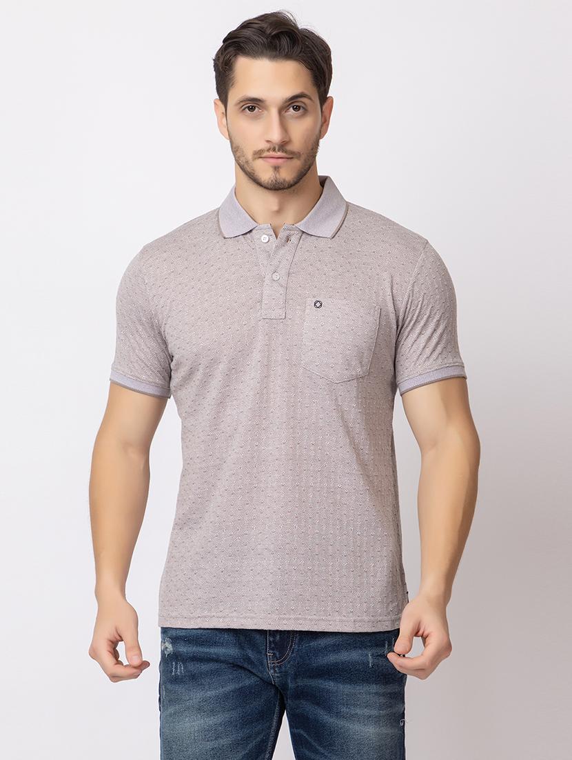 men short sleeves polo neck t-shirt - 21372320 - Zoom Image - 0