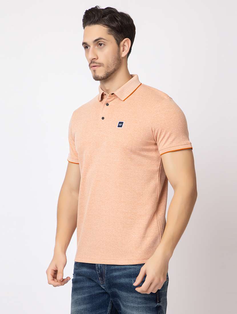 men short sleeves polo neck t-shirt - 21372339 - Zoom Image - 0