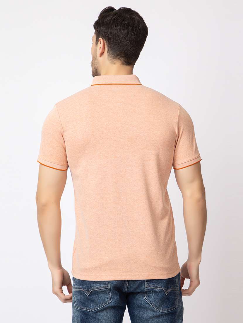 men short sleeves polo neck t-shirt - 21372339 - Standard Image - 3