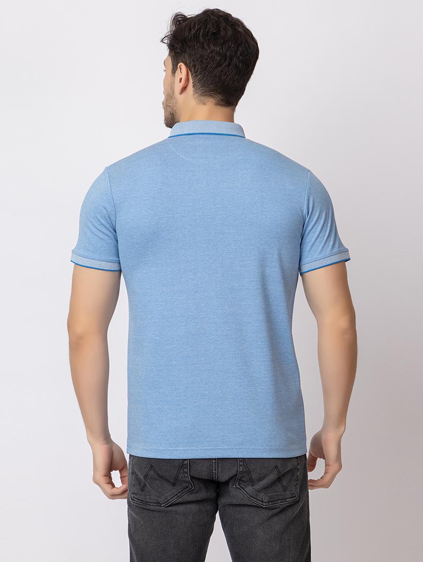 men short sleeves polo neck t-shirt - 21372341 - Standard Image - 3