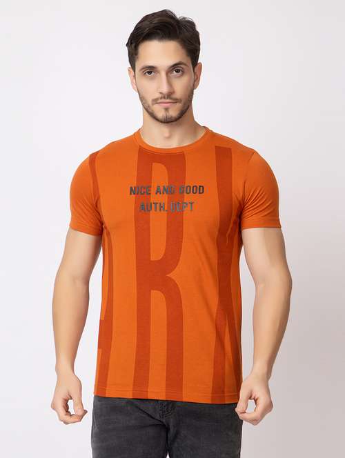 men short sleeve front printed t-shirt - 21374162 - Standard Image - 0