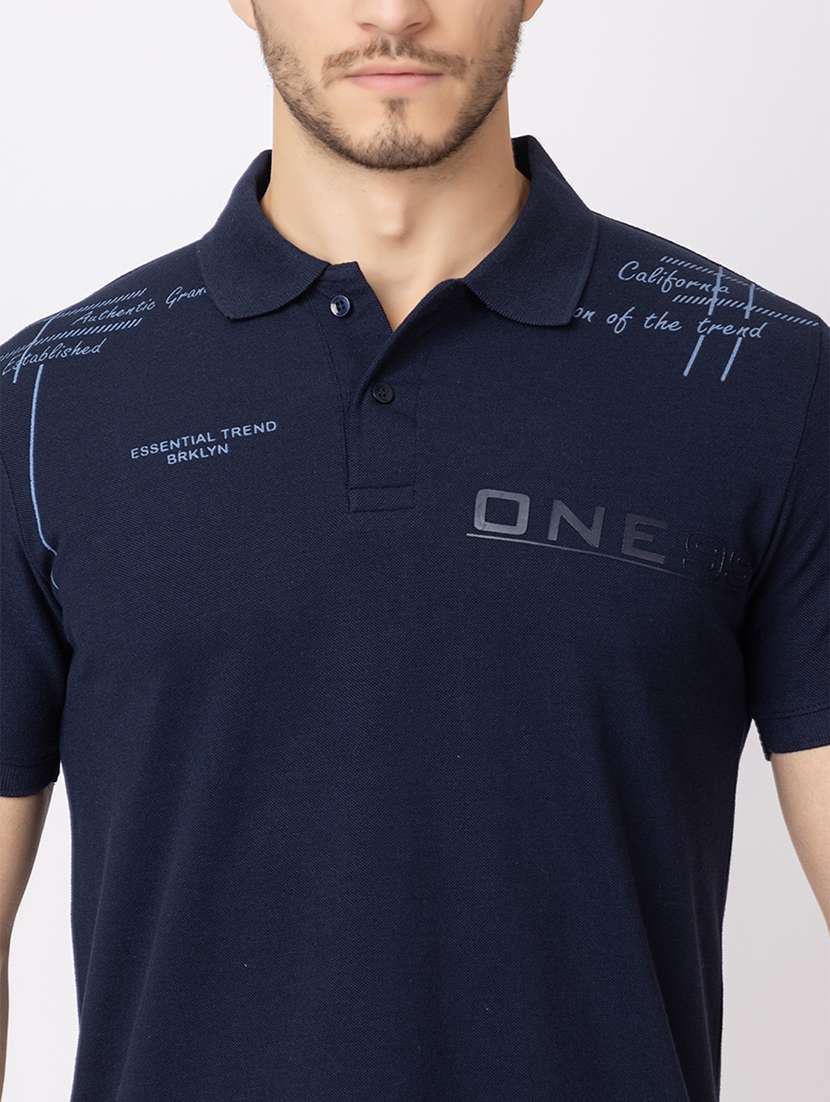 men short sleeve chest printed t-shirt - 21374168 - Standard Image - 5