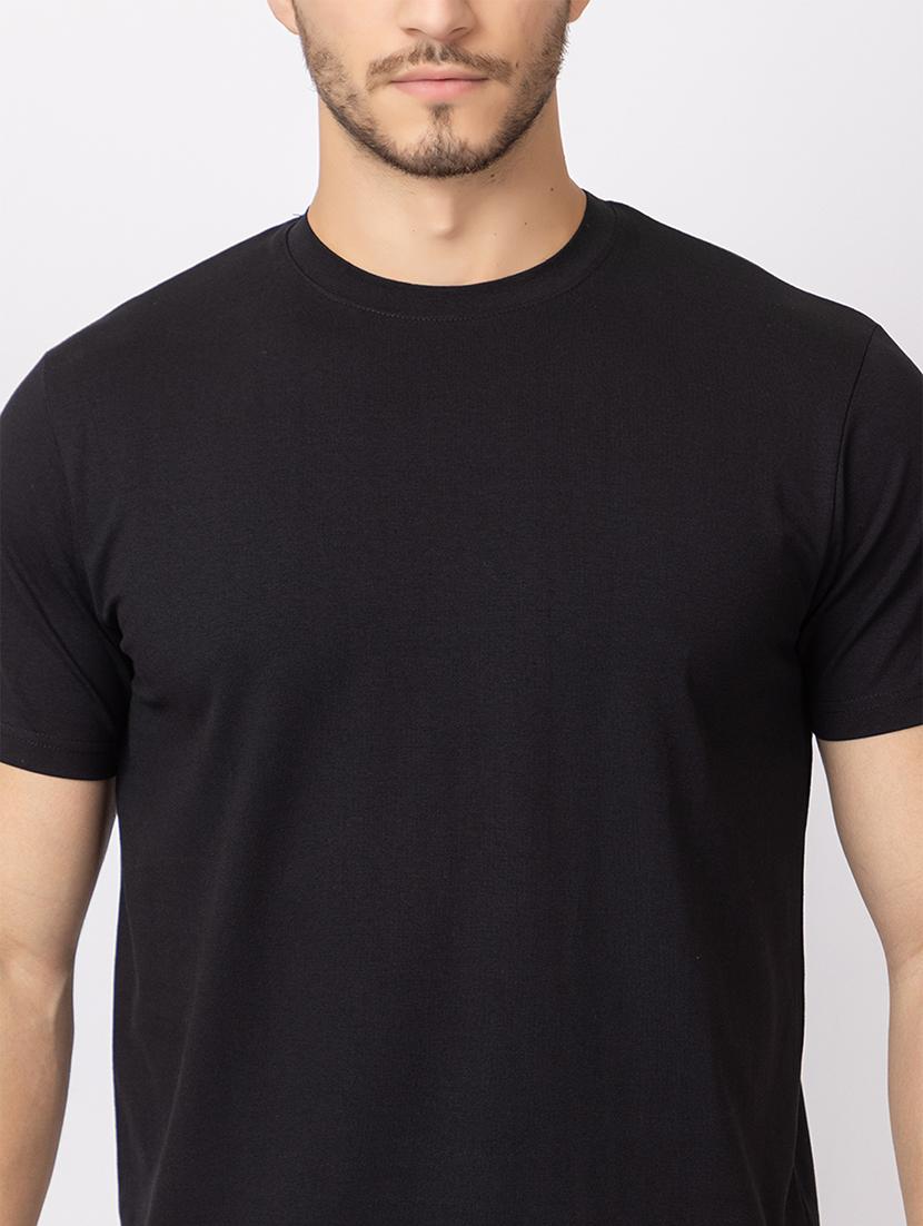 men round neck plain t-shirt - 21374329 - Standard Image - 5