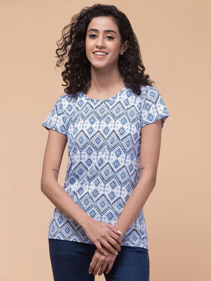 women printed multi colored combo t-shirt - 21374435 - Standard Image - 3
