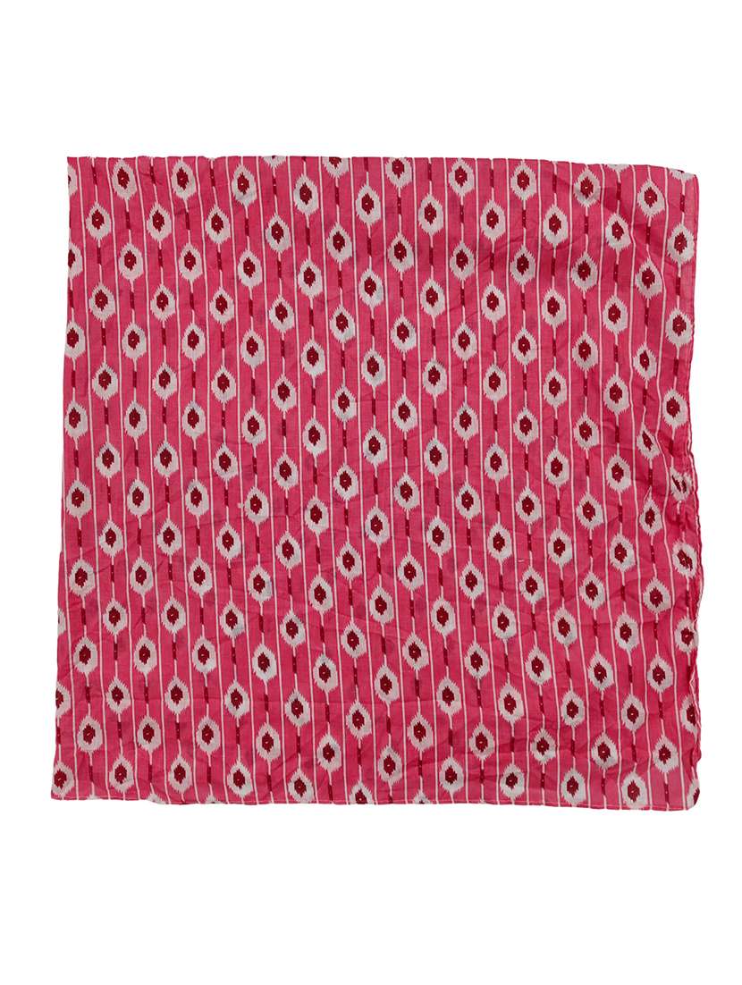 women printed cotton scarf - 21374503 -  Standard Image - 3