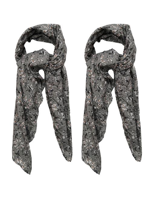women pack of 2 printed scarves  - 21374510 -  Standard Image - 0