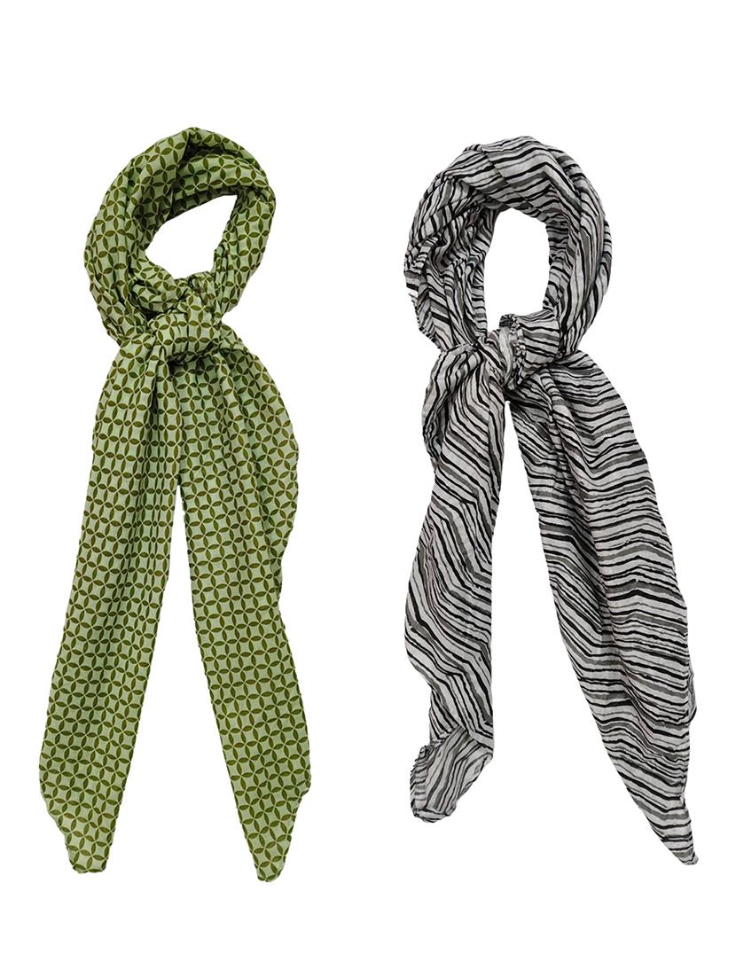 women pack of 2 printed scarves - 21374519 - Zoom Image - 0
