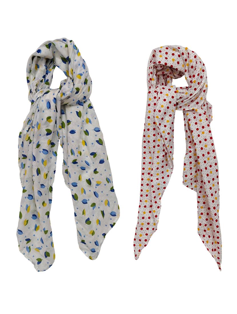 pack of 2 printed scarves - 21374549 -  Zoom Image - 0