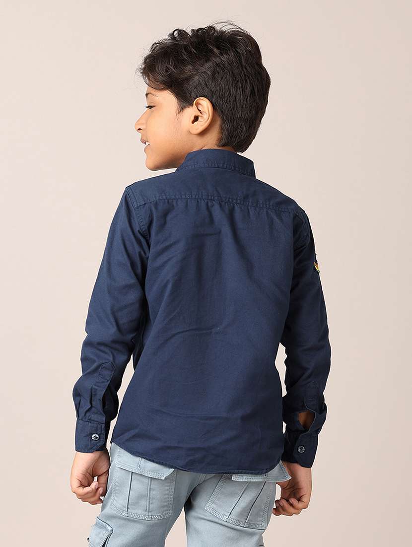 boys printed collared shirt - 21374727 -  Standard Image - 3