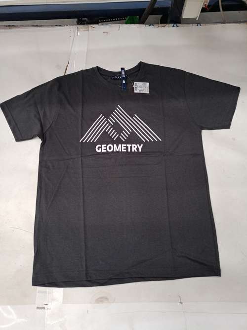 dark grey cotton single jersey tshirt - 21374751 - Standard Image - 0