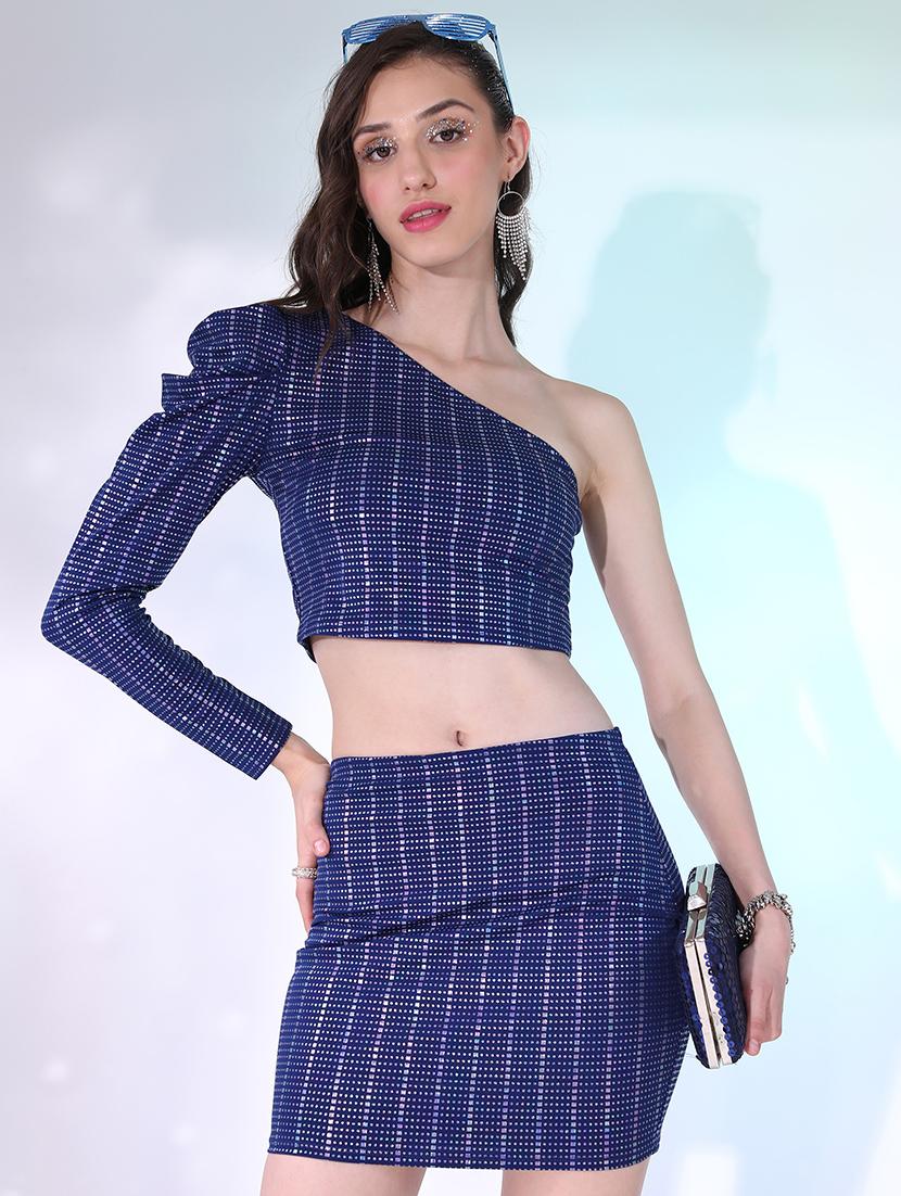 women printed top and skirt co-ord set - 21374914 -  Zoom Image - 0