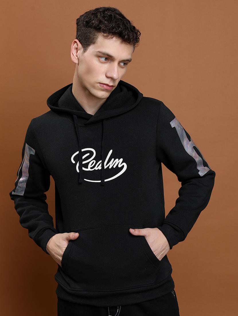 men front & back print hooded sweatshirt - 21374989 - Zoom Image - 0