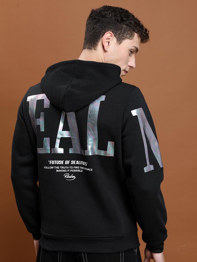 men front & back print hooded sweatshirt - 21374989 - Standard Image - 3