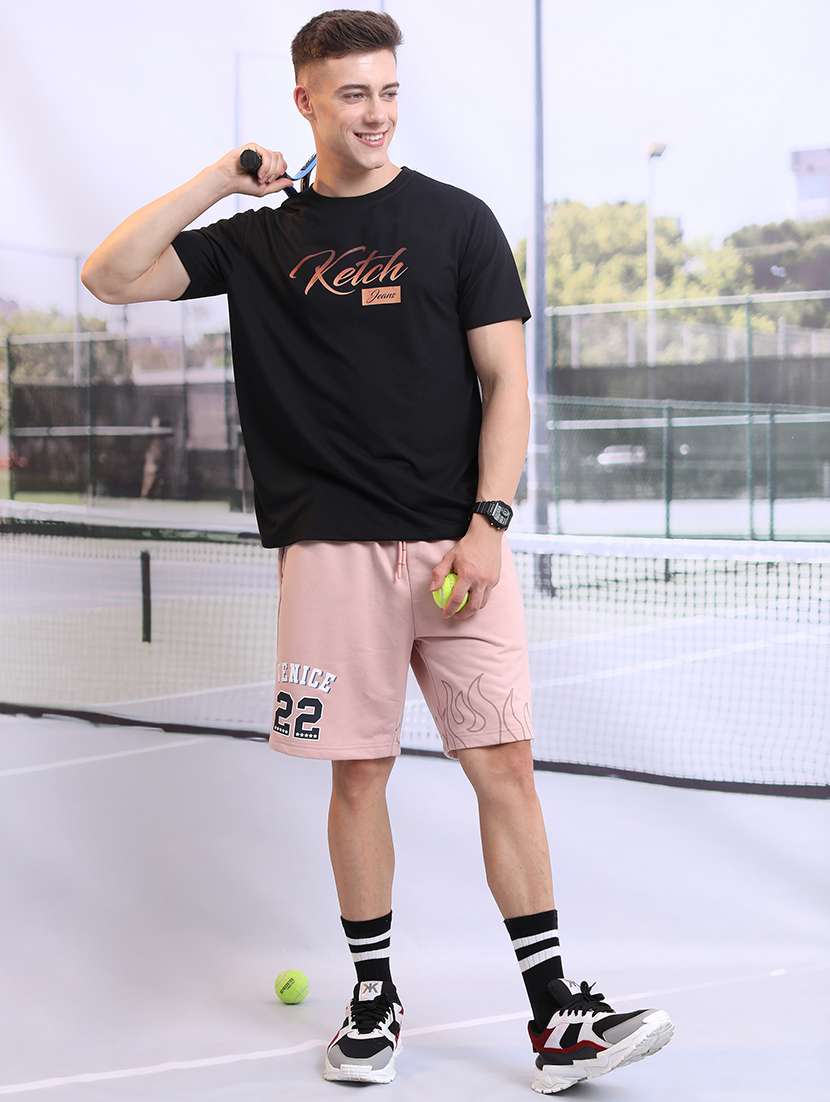 men printed round neck oversized t-shirt - 21375147 -  Standard Image - 3