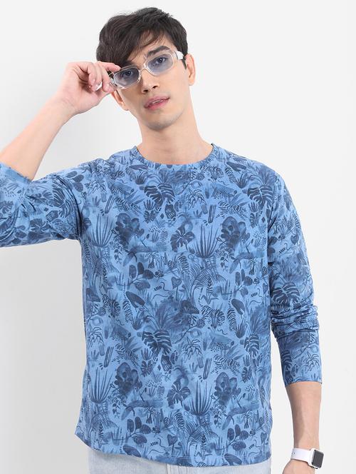 men printed round neck t-shirt - 21375187 -  Standard Image - 0