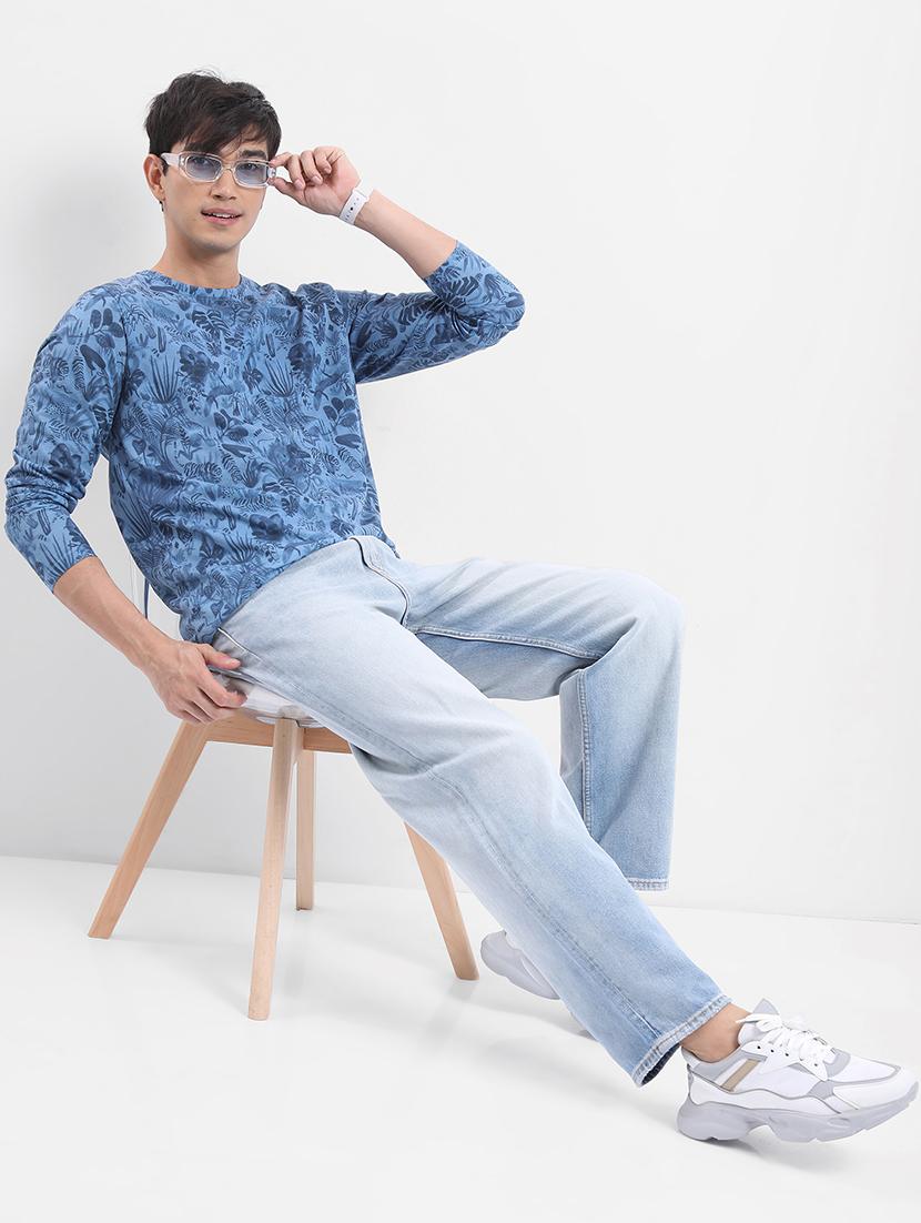 men printed round neck t-shirt - 21375187 - Standard Image - 3