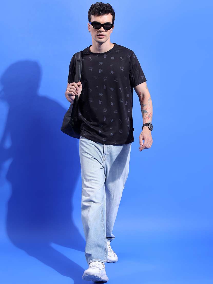 men all over print short sleeve t-shirt - 21375197 -  Standard Image - 3