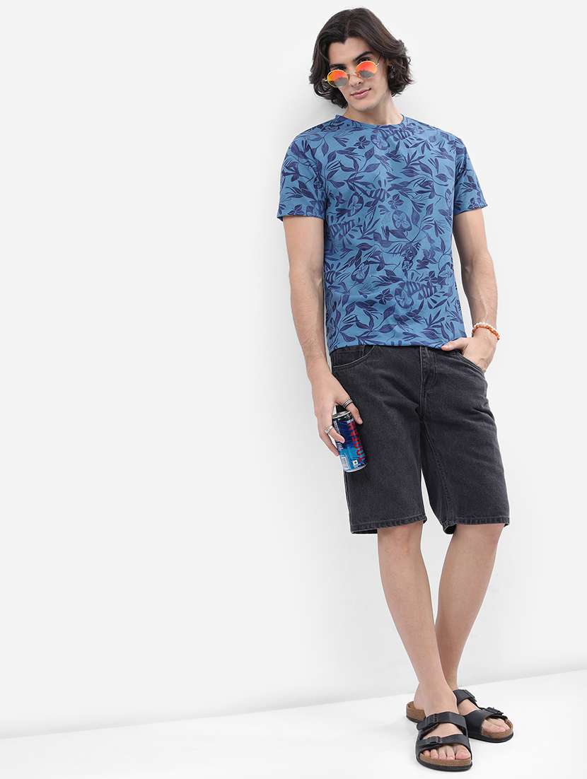 men round neck short sleeves t-shirt - 21375199 -  Standard Image - 3