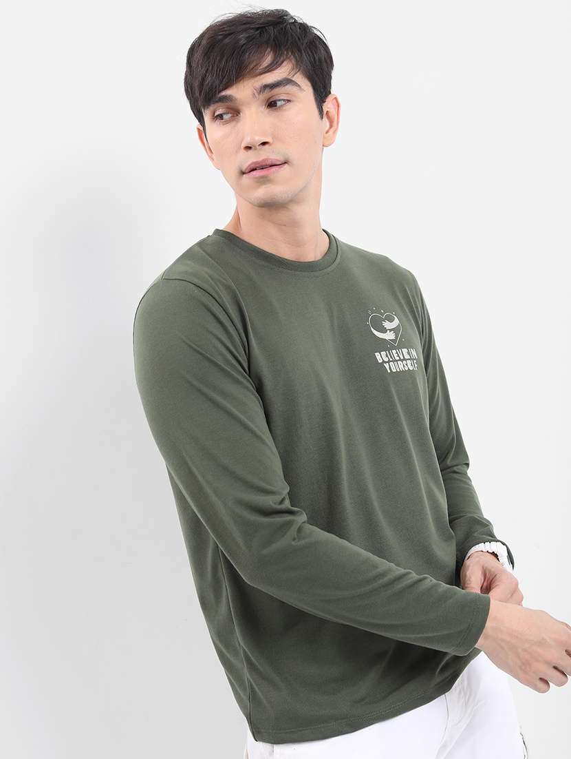 men back print cotton t-shirt - 21375212 -  Standard Image - 3