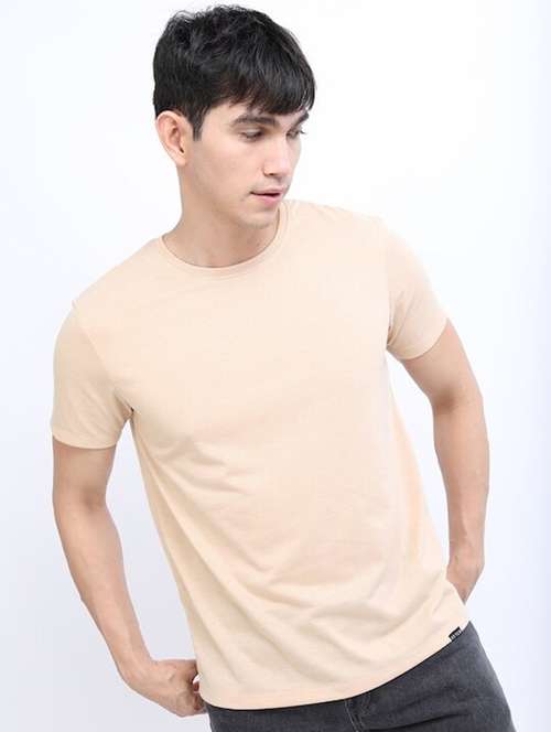 men back print cotton t-shirt - 21375355 -  Standard Image - 0