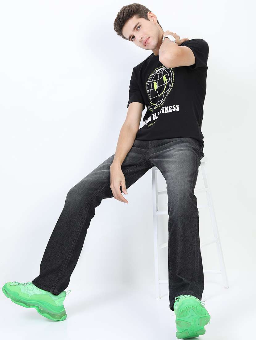 men front print cotton t-shirt - 21375394 -  Standard Image - 3