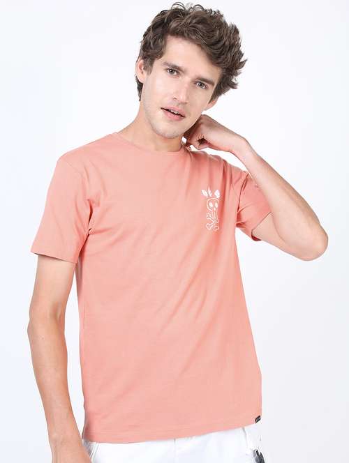 men back print short sleeve t-shirt - 21375412 - Standard Image - 0